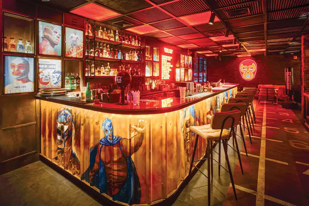 El Santo Bar Interior